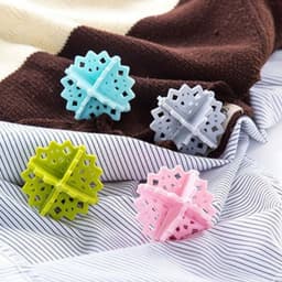 Wasballen die pluisjes en haar verzamelen 4-pack, Wasbal voor wasmachine — thumbnail 4
