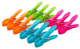 wasknijpers plastic-Wasknijpers soft grip -Kleuren mengen- knijpers plastic-Wasrek Knijpers-wasknijpers kunststof - Multifunctioneel-Antislip wasknijper - plastic wasknijpers -48stuks — thumbnail 1