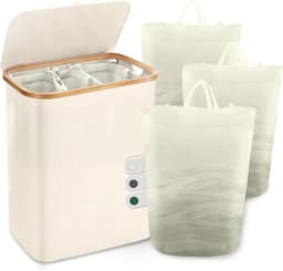 DailySupplies® Wasmand 3 Vakken - Wassorteerder - 160 L — thumbnail 1