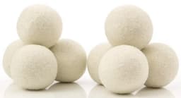 Set van 6 XL Drogerballen – 100% Natuurlijke Schapenwol – Duurzame en Herbruikbare Wasdrogerballen – Anti-Kreuk – Bespaar Energie – Fris Resultaat — thumbnail 5