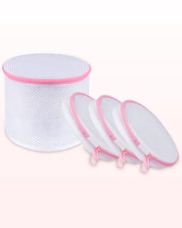 QTTVBTNA -BH Waszak Set – 4 Stuks – Met Steunring & Verborgen Rits – 15x16cm – Bescherming voor Lingerie & Ondergoed — thumbnail 2