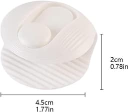 12 stuks Dekbedpinnen - Bed Sheet Holders - Quilt Clips - Dekbedovertrek Clips - Attachment Comforter - Quilt Fixing Clips - Om rommelige lakens te organiseren - Wit — thumbnail 2