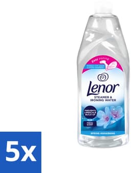 5 x Lenor - Strijkwater - Spring Awakening - Textielverfrisser - 1000 ml - Strijkwater - Textielverfrisser - Wasgoed - Frisheid - Kleding — thumbnail 1