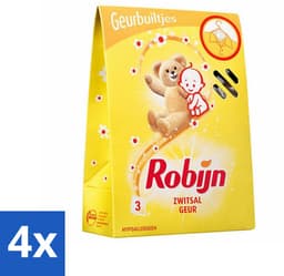 4 x Robijn Geurbuiltjes Zwitsal 3 stuks per verpakking - Zwitsal Geur - Babygeur - Geurbuiltjes - Kastgeur - Ladegeur — thumbnail 4