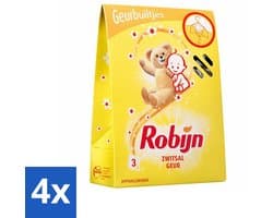 4 x Robijn Geurbuiltjes Zwitsal 3 stuks per verpakking - Zwitsal Geur - Babygeur - Geurbuiltjes - Kastgeur - Ladegeur