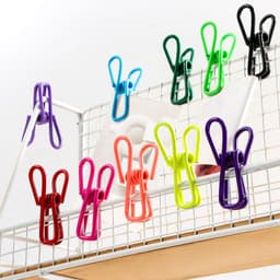 50-stuks Chipklemmen - Voedselzakklemmen - Wasknijpers - Mapklemmen - Fotodecoratie - Wanddecoratie - Geschikt voor het sluiten van snackzakken, het organiseren van documenten of het bevestigen van kleine huishoudelijke artikelen - Groen — thumbnail 4