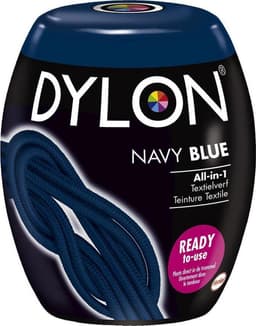 Dylon Textielverf - Navy Blue + Intense Black - 2x Pods - 350g — thumbnail 2