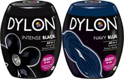 Dylon Textielverf - Navy Blue + Intense Black - 2x Pods - 350g — thumbnail 1