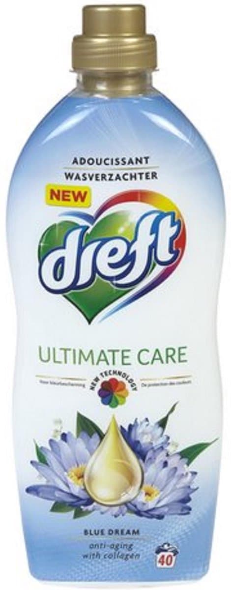 Dreft Wasverzachter Blue Dream - 40 Wasbeurten - 1 Liter — afbeelding 1