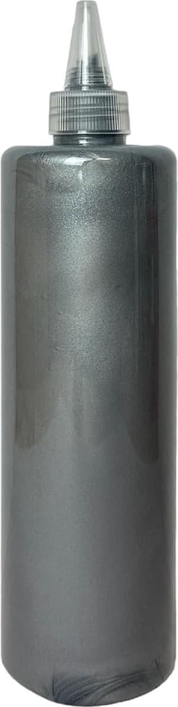Südor Textielverf 500 ml, zilver.Wasbestendige textielverf voor lichte stoffen. Wasmachinebestendig, wasbestendig. Fixatie door strijken — thumbnail 2
