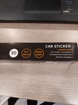 Carbon Wrap Folie | Car Wrap Folie | Zwart mat | 50 x 100 — thumbnail 3