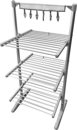 Silvergear Accessoires voor Elektrische Droogtoren - Hanger met wasknijpers - Droogtoren - Grijs — thumbnail 3