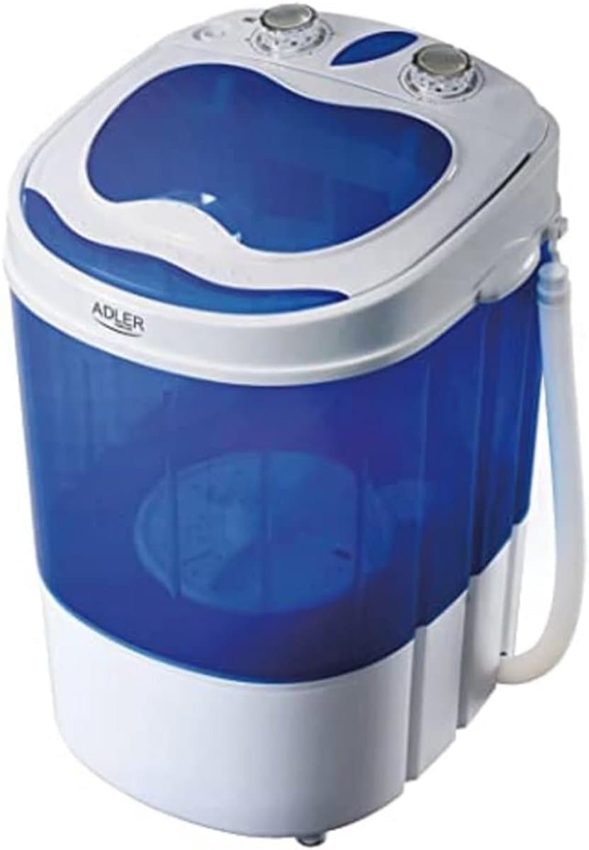 Draagbare wasmachine voor vakantie, 3kg capaciteit, energiezuinig en stil — afbeelding 1