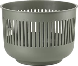 Zone Denmark Ume Wasmand - 30 liter - Olive green (groen) - Kunststof - Ronde Wasmand met Hengsel - Kleine Wasbox of Opbergmand — thumbnail 1