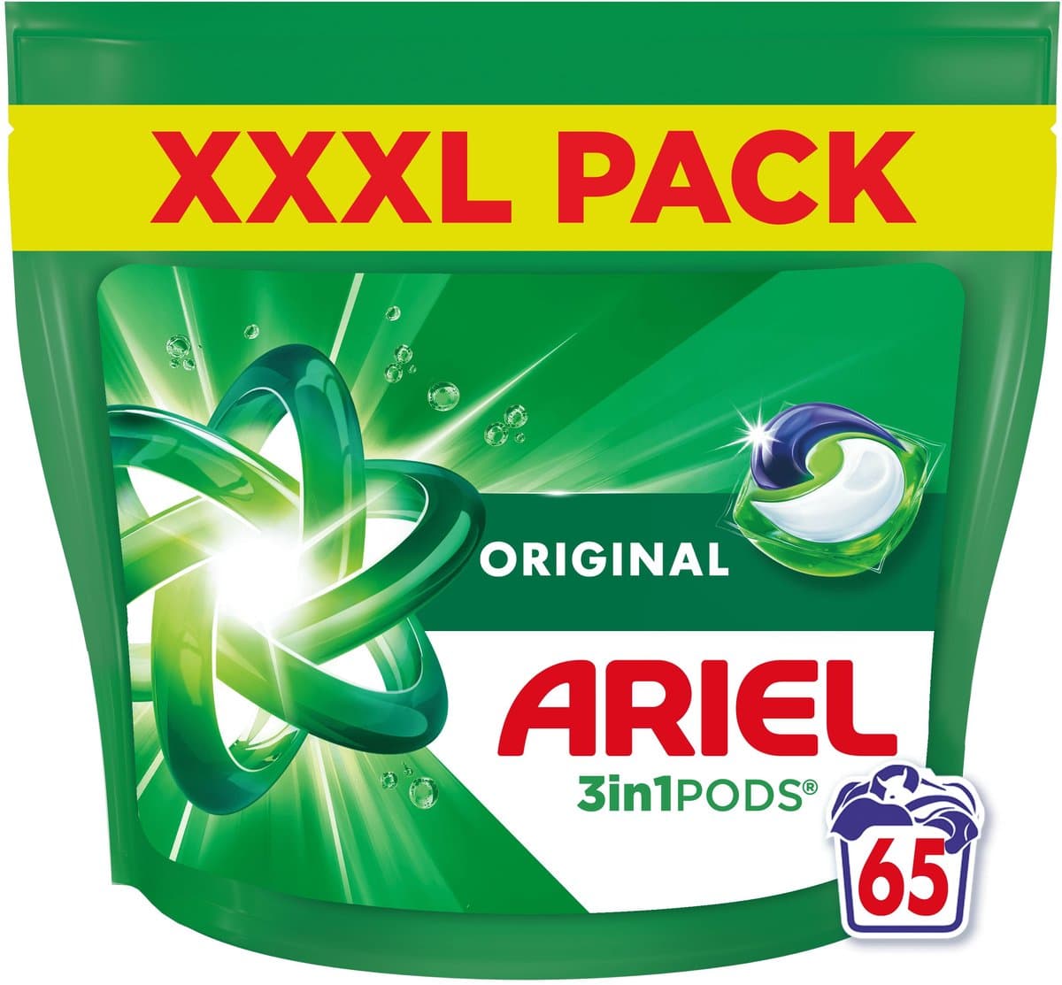 Ariel 3in1 Wasmiddel Pods Original - 65 Wasbeurten — afbeelding 1