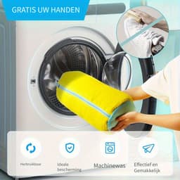 Waszakken - Waszak voor Schoenen, Waszak voor Wasmachine en Droger, Sneakerwaszak voor de Meeste Schoentypes — thumbnail 4