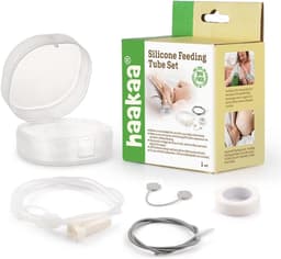 Siliconen Voedselslang SNS voor Borstvoeding - BPA-vrij met Reinigingsborstel — thumbnail 1