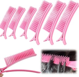 6 Stuks Haar Clips voor Knippen en Stylen - Clipset voor Secties Maken - Geschikt voor Dames en Heren — thumbnail 1