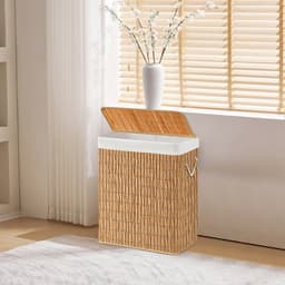 Wasmand / wasbak FALSTER XL R rotan hjh LIVING — thumbnail 5