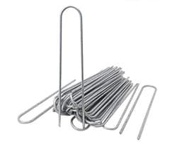 Grondankers 200 x 25 mm - Verzinkte U-haringen voor Bevestiging van Onkruidvlies, Folie, en Slangen