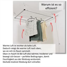 Uittrekbare Plafondwasdroger - Ruimtebesparend en Multifunctioneel — thumbnail 5