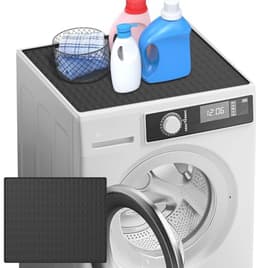 Antislip Wasmachineonderlegger - Siliconen, Waterdicht, 60 x 50 cm - Heavy Duty Afdekking voor Droger, Badkamer en Keuken — thumbnail 1