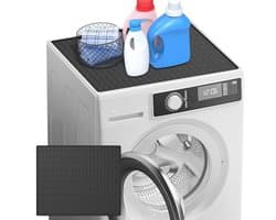 Antislip Wasmachineonderlegger - Siliconen, Waterdicht, 60 x 50 cm - Heavy Duty Afdekking voor Droger, Badkamer en Keuken
