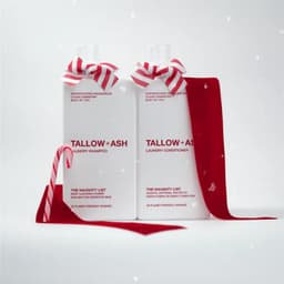 Tallow+Ash The Naughtly List wasmiddel en wasverzachter-luxe wasmiddel met geur-Kerstgeur — thumbnail 3