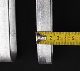 DanDiBo 4 stuks grondankers verzinkt XL grondankers voor rozenboog 30 cm haringen grondpen grondpen bevestiging verankeringsset — thumbnail 2