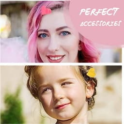 100 stuks Mini Haarspeldjes en Klauwklemmen - Kleine Plastic Haarklemmen voor Meisjes en Dames — thumbnail 4