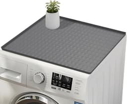 Lekbak Airco - Wasbak Apparaat - Vloer Beschermen - Draagbaar Siliconen - 60x60x1.7cm - Grijs — thumbnail 1