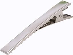 100 Stuks Zilveren Krokodillenklemmen 7,1 cm - Metalen Haarspeldjes voor Knutselen en Styling — thumbnail 1