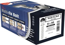 Zware Zelfborende Zekeringbout met Zeskantflens voor Beton en Steen - 10 x 160 mm (50 Stuks) — thumbnail 2