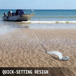 Bootanker 5 KG / 11LBS Hoogwaardig Roestvrij Staal 316 voor Boten 15-28ft — thumbnail 2