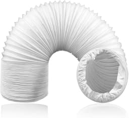 Flexibele Afvoerslang voor Airconditioning Universeel 152 mm x 3 Meter Wit — thumbnail 1