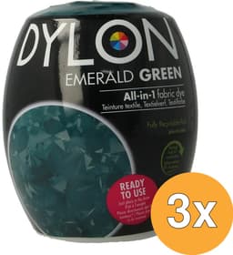 Dylon Textielverf Emerald Green - 3 x 350 gr - Voordeelverpakking — thumbnail 5