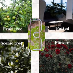 15 Stuks Boom Tak Buig Clips voor Vruchtbomen - Verstelbare Takken Spreider voor Tuinbouw — thumbnail 4