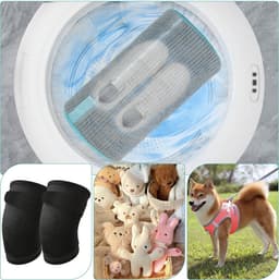 Wasmachine Schoenen Waszak Herbruikbaar – Chenille Reinigingszak voor Sportschoenen en Meubilair — thumbnail 4