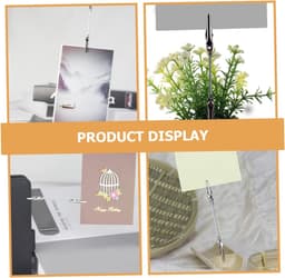 Dubbele Krokodillenklem Clips voor Foto's en Memo's - Wanddecoratie — thumbnail 3