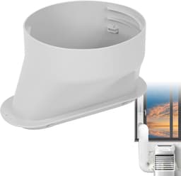 Koppelstuk Mobiele Airco Afvoerslang - Ø150Mm - voor airco met afvoerslang - voor mobiele airco met afvoerslang - voor afvoerslang airco - koppelstuk mobiele airco - Plaat voor afvoerslang met een diameter van 15 cm — thumbnail 1