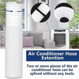Dailygoods- Afvoerslang 150 mm Flexibel - Ventilatieslang - Verlengslang - Afvoerslang Droger - Afvoerslang Airco - Hoogwaardig PP Materiaal — thumbnail 3