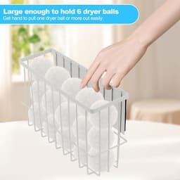 Allecto Plus - Magnetisch Droogrek voor Wasmand - Wit - Wasdrogerrek voor het Drogen of Bewaren van Wasdozen - Sokken - Handdoeken — thumbnail 4