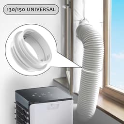 Aansluiting afvoerslang airconditioner - binnen 130 mm / buiten 150 mm - verbindingsstuk - Interface afvoerslang - Conditioner Uitlaatslang Connector - Koppelstuk Mobiele Airco Afvoerslang — thumbnail 5