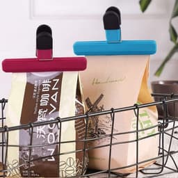 Ibenzoa® Handige set kleurrijke voedselsluitclips voor versheid bewaren in keuken en meer — thumbnail 5