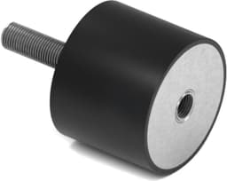 Rubbermagazijn - Trillingsdemper Type B 25x20mm - M6 - Set 10 stuks — thumbnail 1