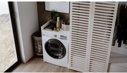 Wasmachine Ombouw - Opbouwmeubel - Kast Wasdroger - Meubel - Grijs — thumbnail 5