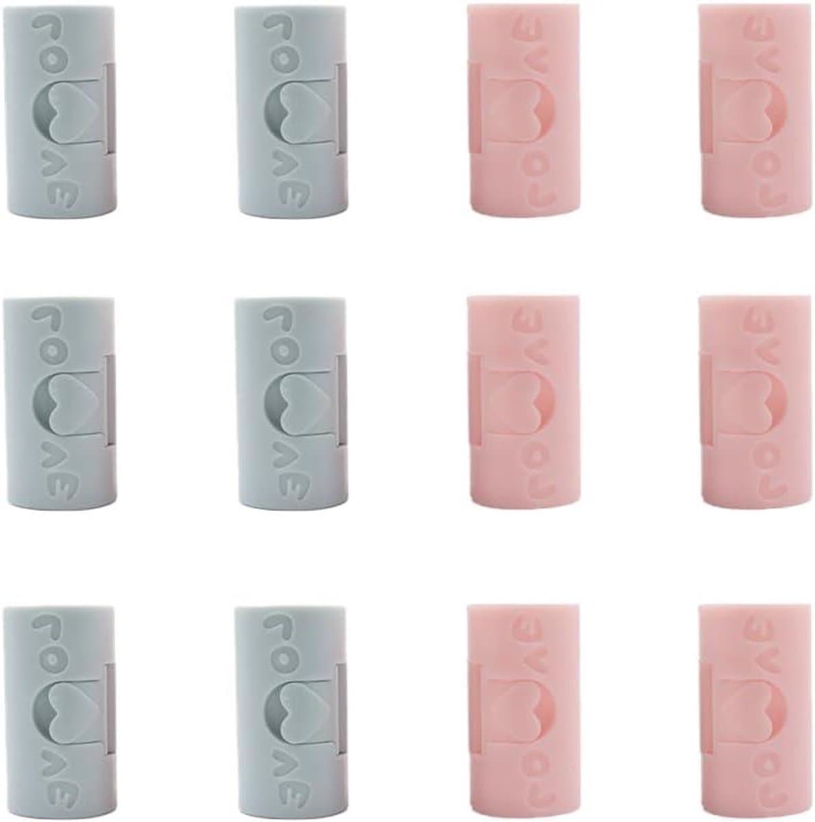 Allecto Plus - Bed Sheet Grippers voor Beddengoed - Set van 12 - Herbruikbare Plastic Clips - Dekbedovertrek Houder - Voedsel Snack Zak Clip — afbeelding 1