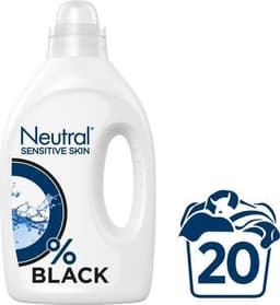 Neutral - Vloeibaar Wasmiddel Zwart - 1 liter - 20 wasbeurten — thumbnail 2