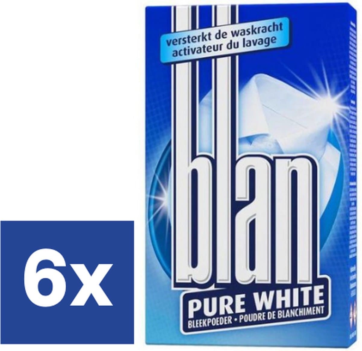 Blan Pure White Bleekpoeder (voordeelverpakking) - 6 x 400 g — afbeelding 1