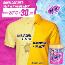 Vanish Oxi Action Wasbooster Poeder - Vlekverwijderaar Voor Gekleurde Was - 1,41kg — thumbnail 3